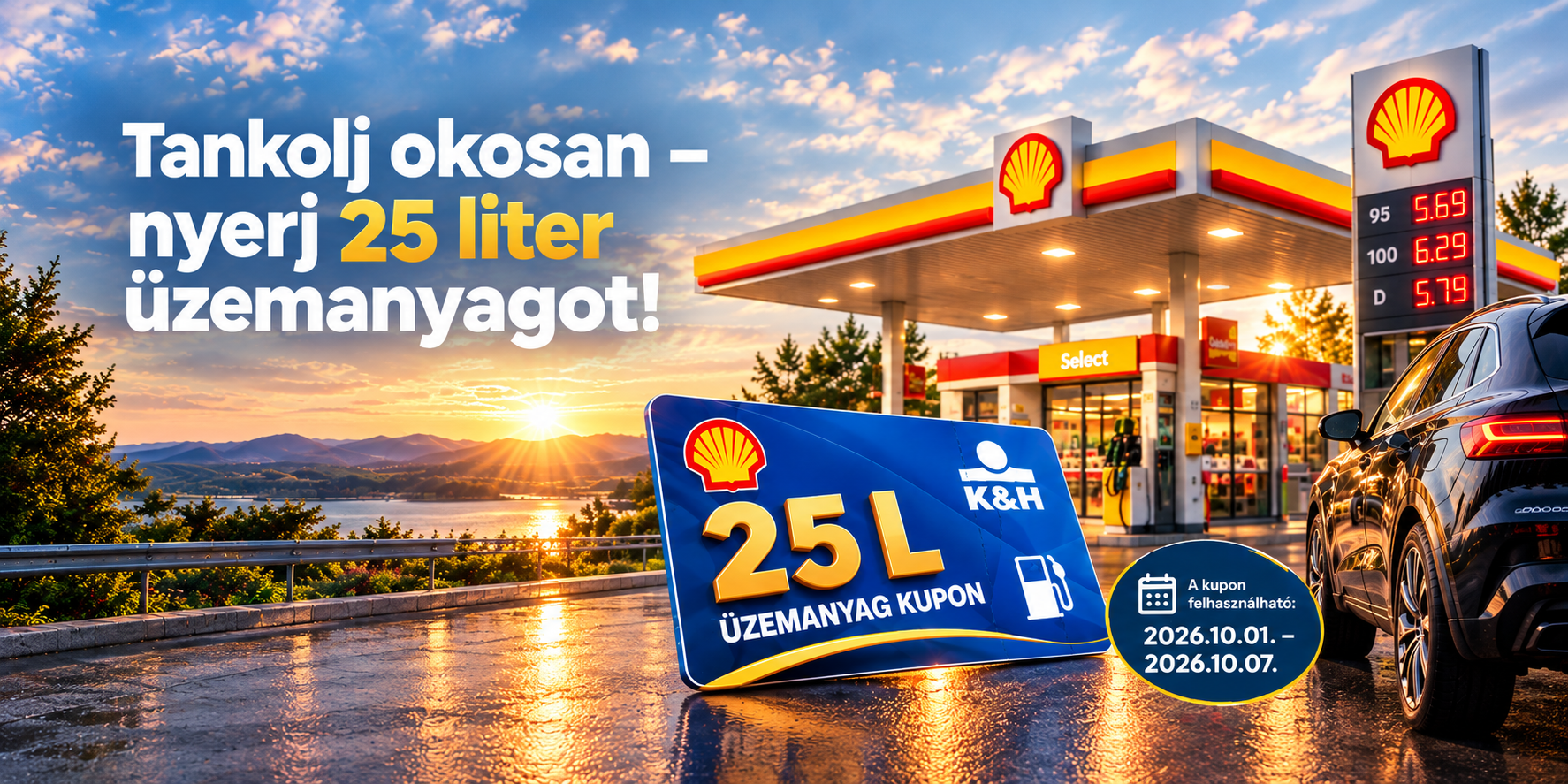 K&H Bank × Shell akció
